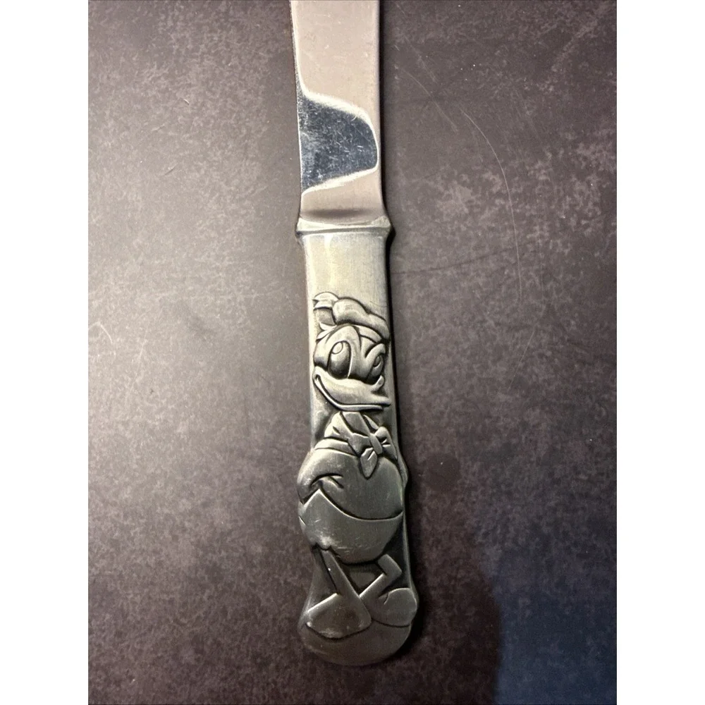 Gorham Vintage Walt Disney Stainless Steel Donald Duck Knife 7